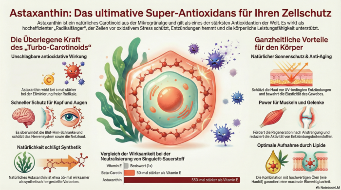 Astaxanthin Wirkung