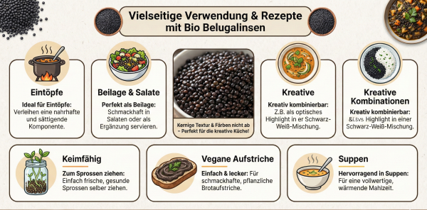 bELUGALINSEN ANWENDUNGEN