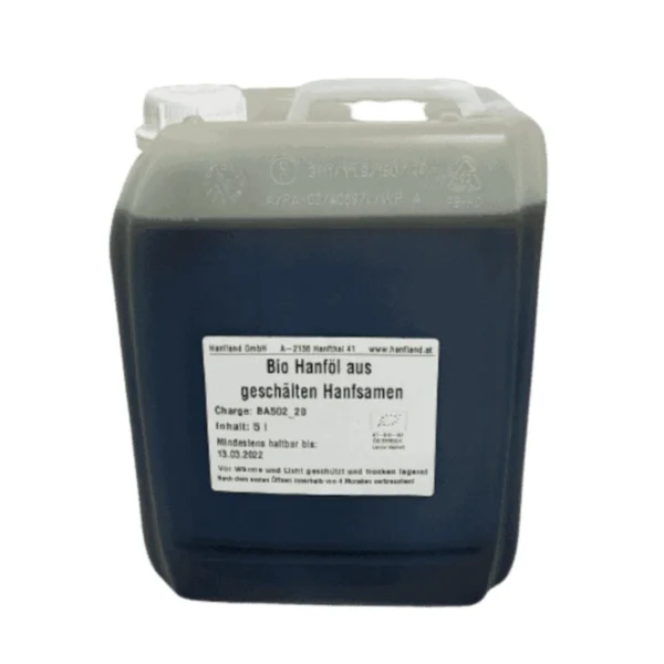 Bio Hanföl 5 l – Bild 3