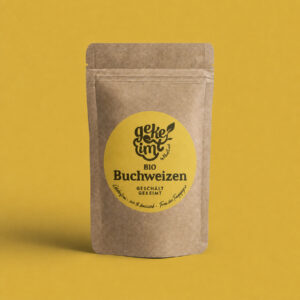 Bio Buchweizen geschält und gekeimt, glutenfrei und 100% basisch
