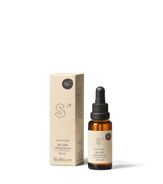 Lifting-Serum Lifting-Serum in einer Glasflasche mit Pipette mit beigen Etikett und beiger Außenverpackung