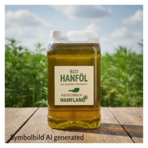 Hanföl im 5 Liter Kanister