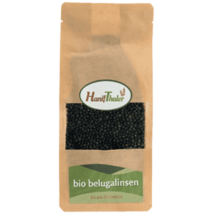 Bio Belugalinsen aus Hanfthal, proteinreiche Linsen aus Österreich