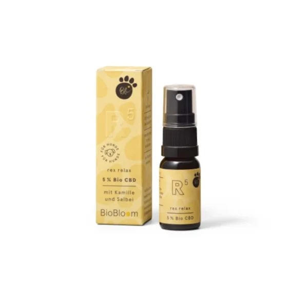 rex relax - Bio 5 % CBD Öl für Hunde 10 ml