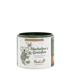 Bio Kräuter-Früchtetee "Abschalten & Genießen" mit Hanfblättern aus Hanfthal