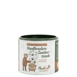 Bio Kräutertee "Hanfbruders Zaubertrank" mit Hanfblättern aus Hanfthal