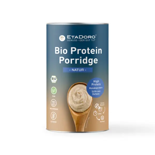 bio protein porridge natur vegan mit dem Protein aus Mandeln vorschaubild