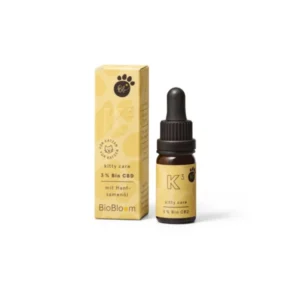BioBloom K3 Kitty Care – Bio CBD Öl mit Hanfsamenöl für Katzen, 3%