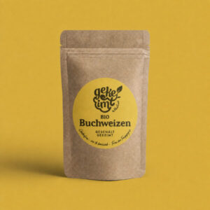 Bio Buchweizen geschält und gekeimte von Hanfland – glutenfrei, basisch, leicht verdaulich