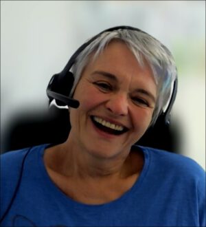 Gerda von Hanfland im Interview Gerda Steinfellner