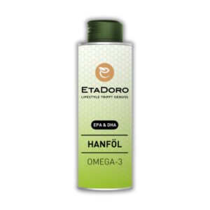 hanfsamenoel mit Omega 3 DHA & EPA aus Algenoel und Hanfoel