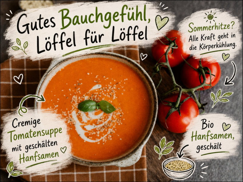 vegane Tomatensuppe